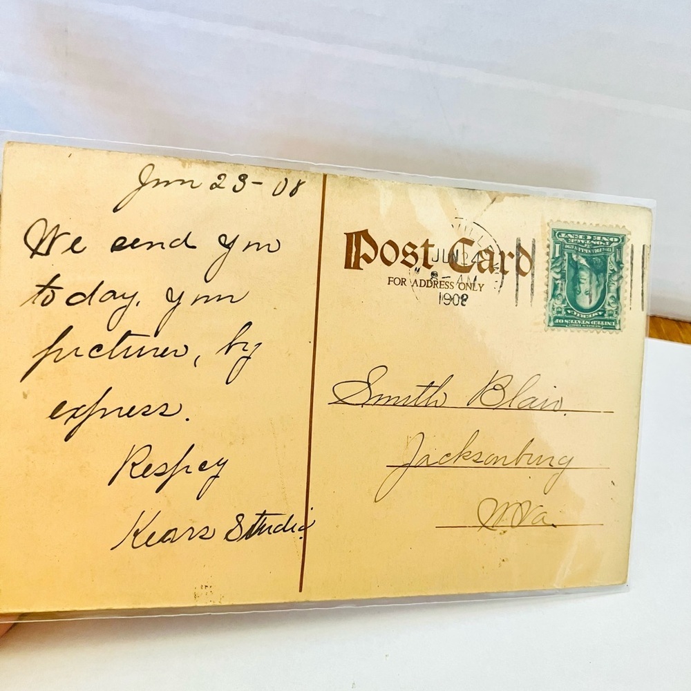Vintage Early 1900’s Post Cards Lot(3) Posted  1 Cent Read Minor Marks - Picture 8 of 9